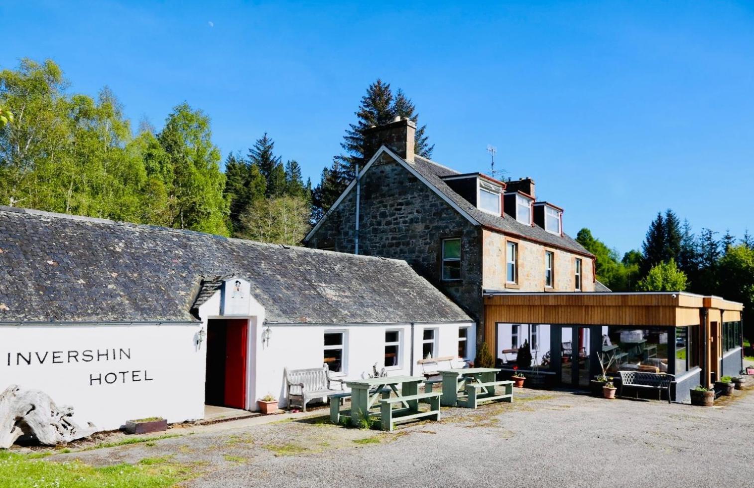 Invershin Hotel Lairg Exterior foto